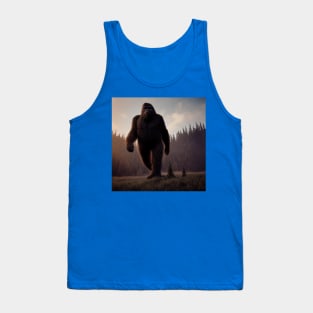 Sasquatch in Nature Tank Top